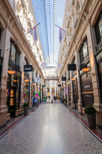 Shopping arcade Passage in The Hague, Netherlands