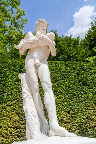 Sculpture in the gardens of the Palace of Versailles