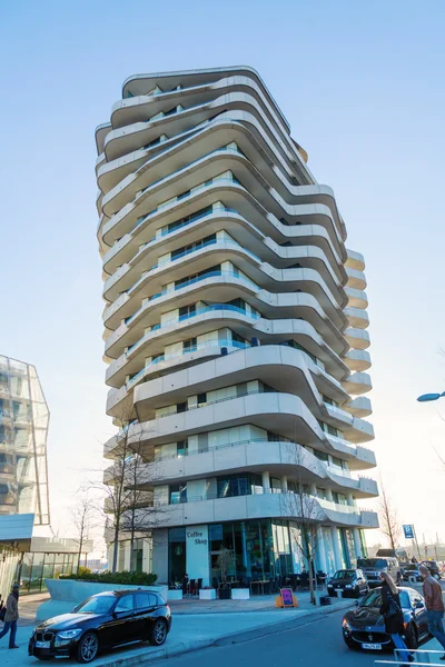 Marco Polo tower in Hamburg, Germany