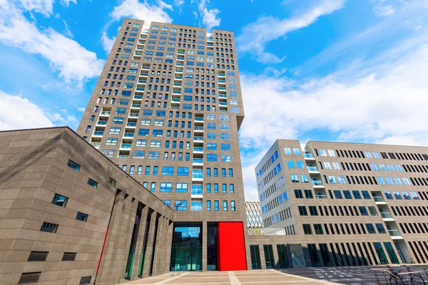 Modern office park in the city of Antwerp, Belgium