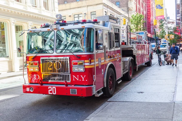 Ladder 20 fire truck in NYC