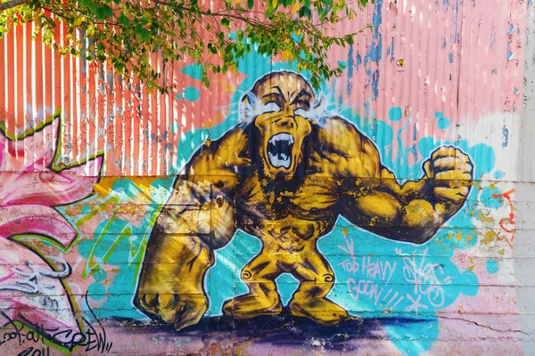 Graffiti art in Hunts Point, Bronx, New York City