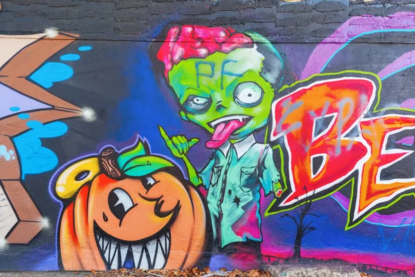 Graffiti art in Hunts Point, Bronx, New York City