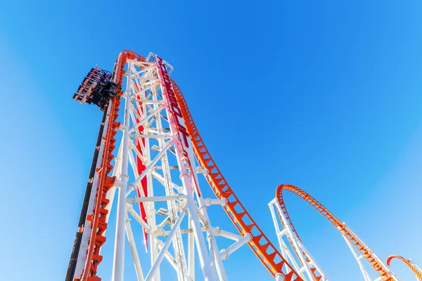 Thunderbolt rollercoaster in luna park, Coney Island, NYC