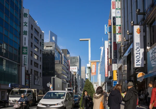 Tokyo city, streets, shopping and tourism
