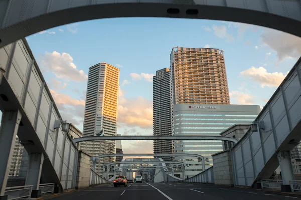 Tokyo city buildings and streets