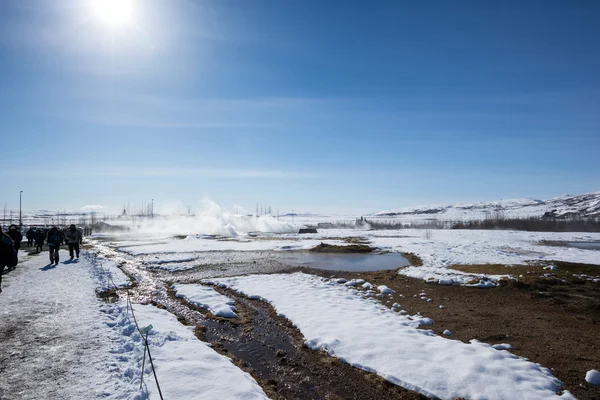 Hot spring pools, Iceland