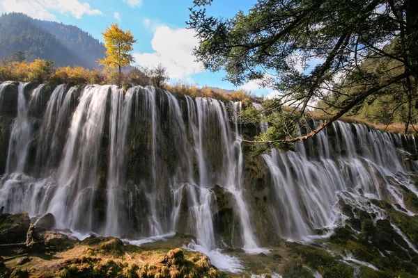 Jiuzhigao waterfalls