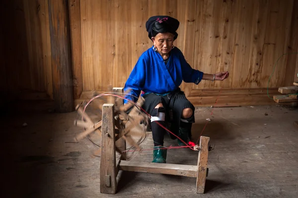 Live of the Yao ethnic minority tribes in Longji, China.