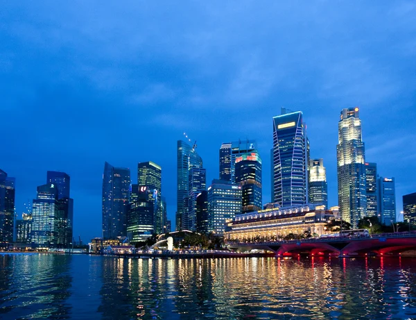 Singapore financial district