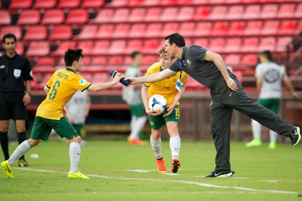 AFC U-16 Championship between Australia and Japan