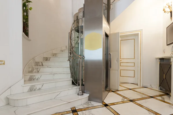Elevator in luxury villa