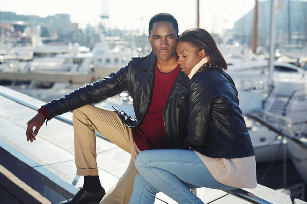 Couple enjoying time spending together