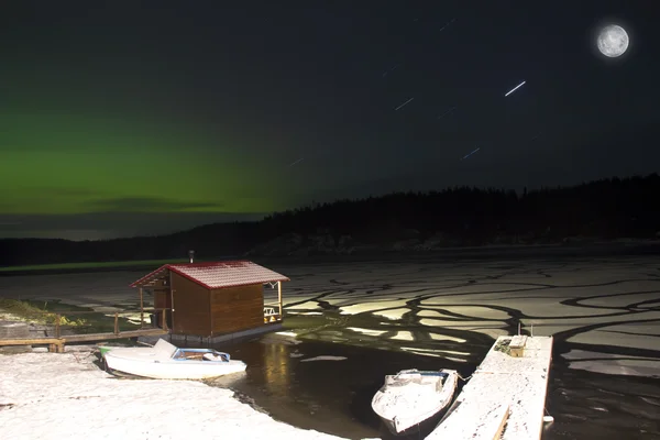 Moonlit night, Karelia