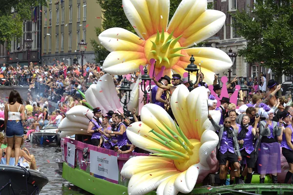 participants in the annual event for the protection of human rights and civil equality, Gaypride 2015