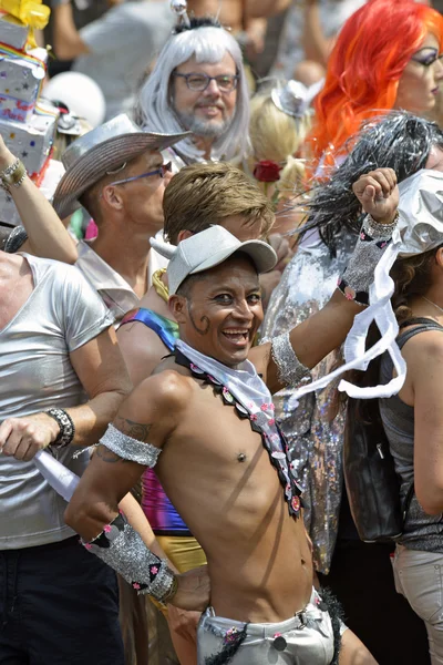 participants in the annual event for the protection of human rights and civil equality, Gaypride 2015