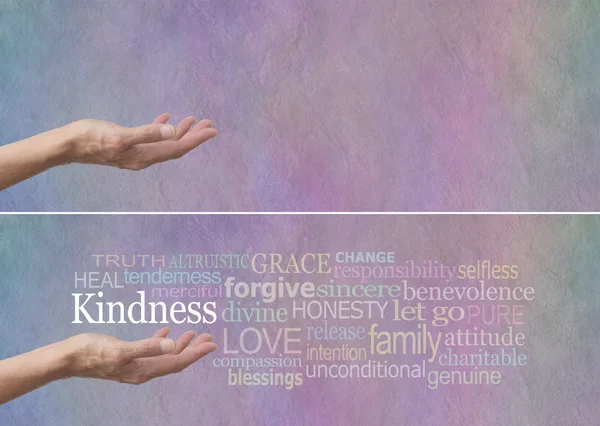 Kindness Word Cloud Banner