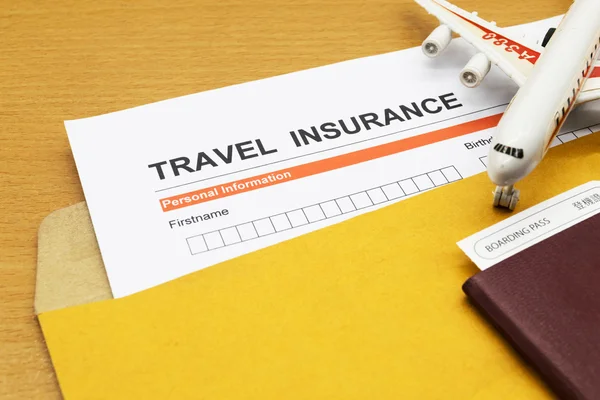 Travel insurance application form