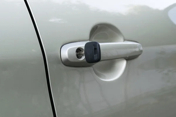 Open car door with key