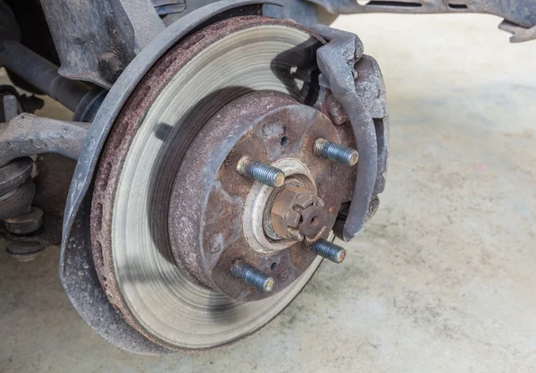 Defective brake disc