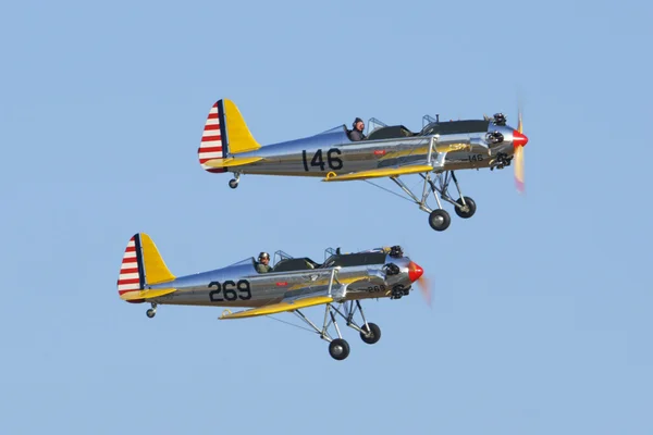 Airplanes WWII Warbirds at the 2016 Planes of Fame Air Show in California