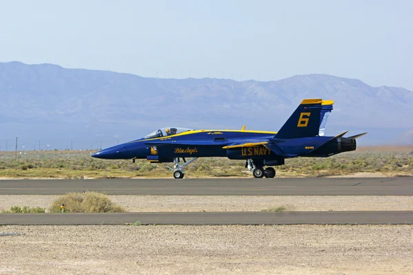 Blue Angels Number 6 jet at Los Angeles Air Show