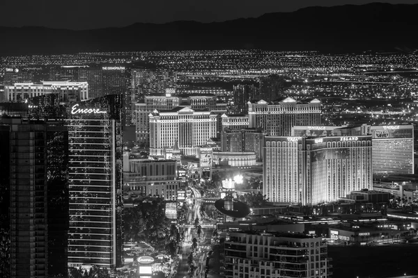 View of the strip  in Las Vegas.