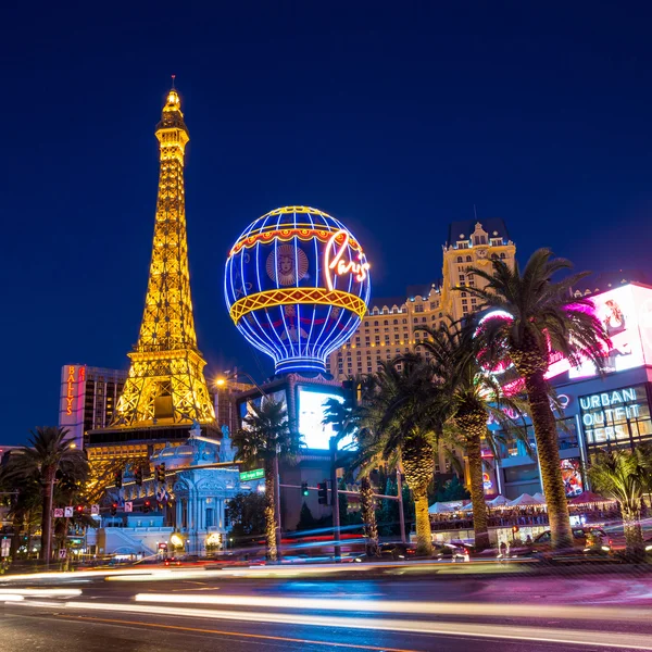 View of the strip  in Las Vegas.