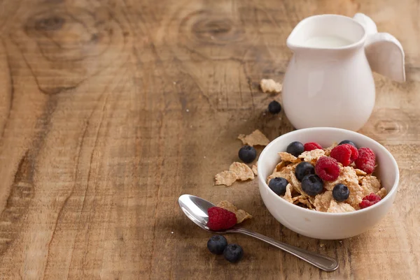 Granola or muesli with fresh berries