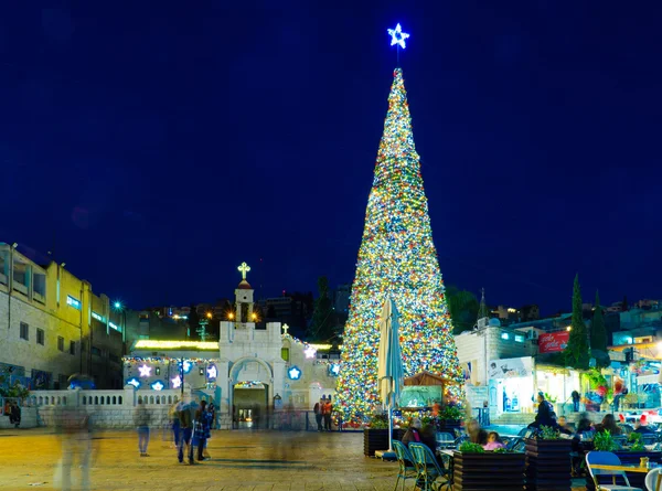 Christmas in Mary\'s Well Square, Nazareth