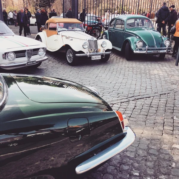 Old cars in Rome