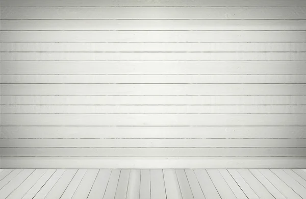 White blank wooden wall  floor in an empty room
