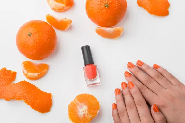 Fruity boom for special mood while painting finger nails