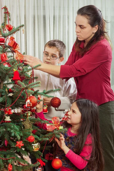 Family Christmas tree decoration