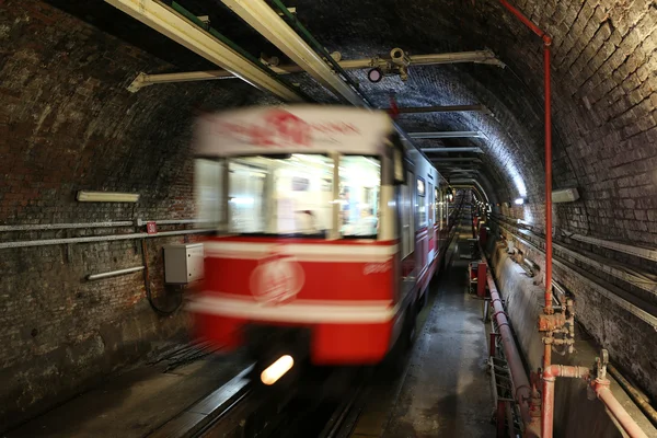 Old Tunnel Line in Istanbul city