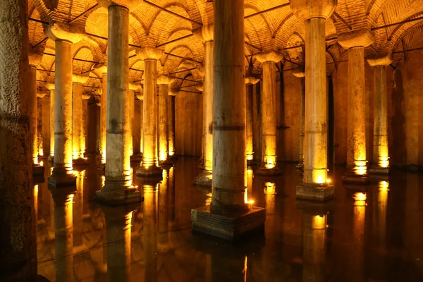 Basilica Cistern in Istanbul City