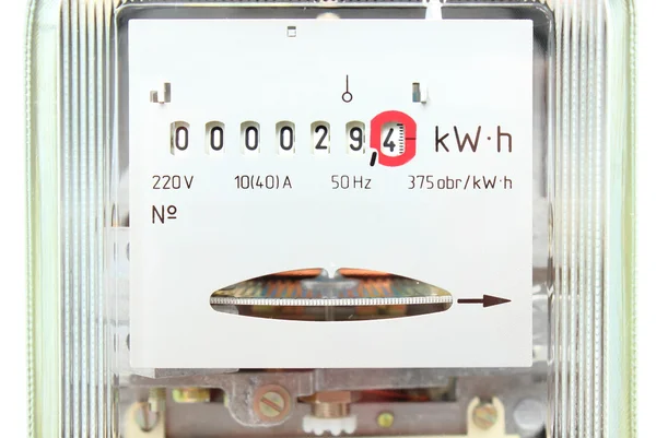 Electric energy meter old electromechanical type