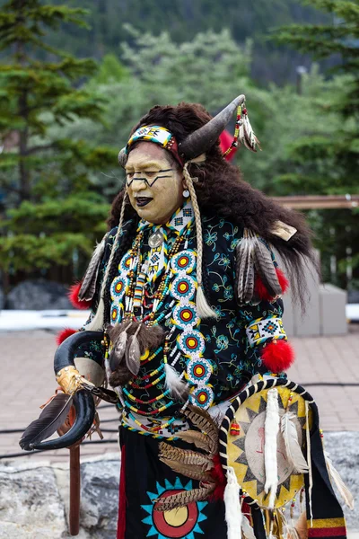 Traditional Native Blackfoot Chief
