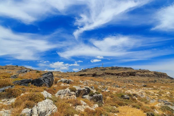 Mountain clouds igneous rock sunny day Greek iceland