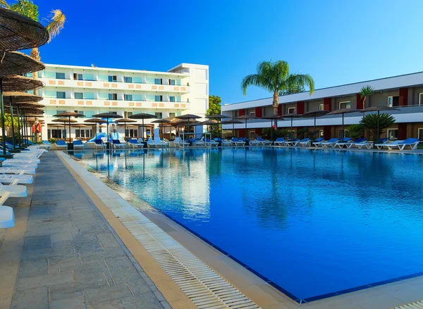 Modern resort hotel Greece Rhodes on Aegean Sea