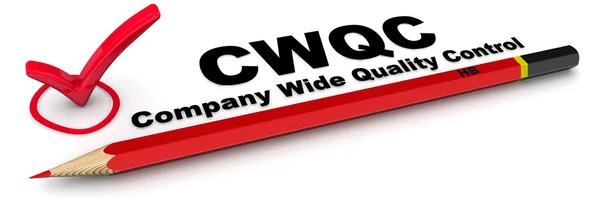CWQC. Company Wide Quality Control. The Mark