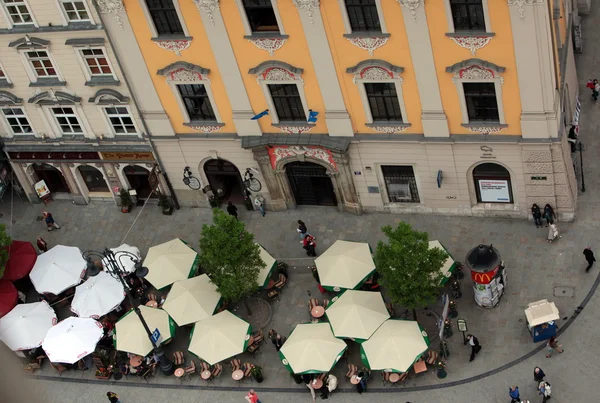 Restaurant at the Rynek Glowny square