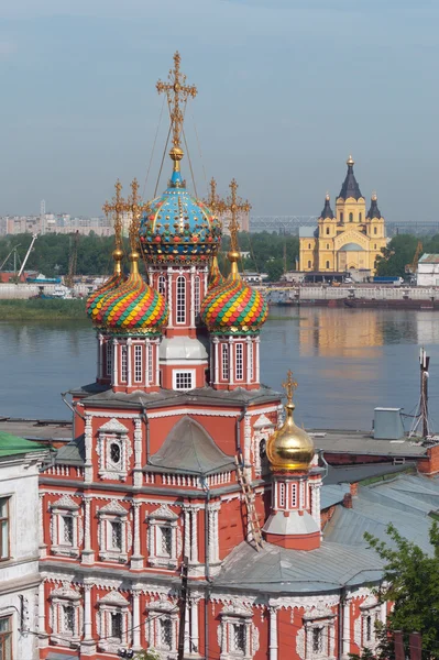 Russia. Temples of Nizhny Novgorod.