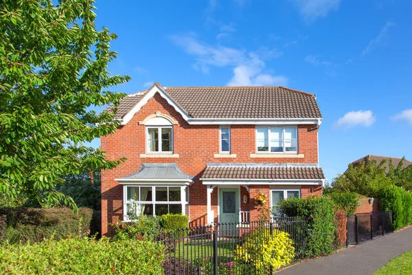 English house with beautiful garden