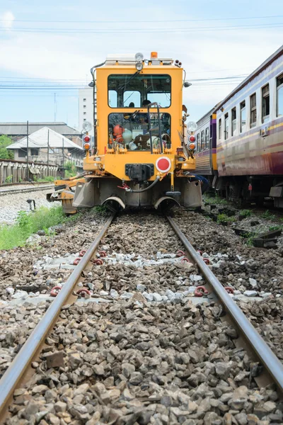 Restoration the railroad tracks