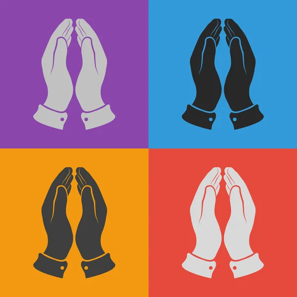 Praying hands icon