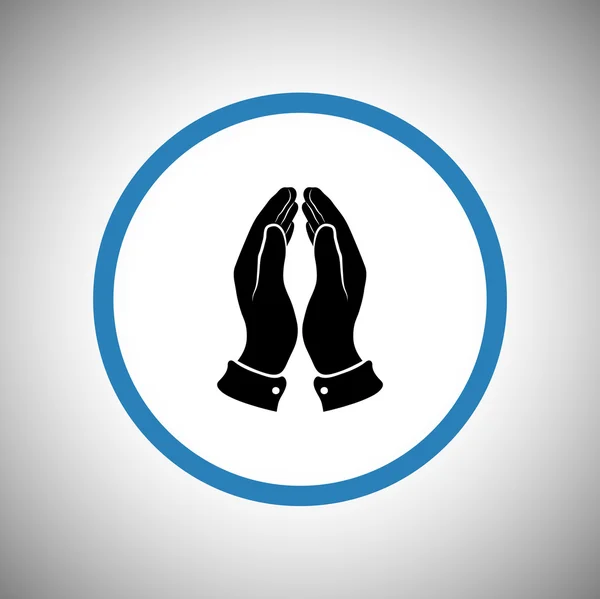 Praying hands icon