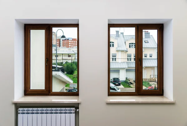 New fiberglass windows for apartments