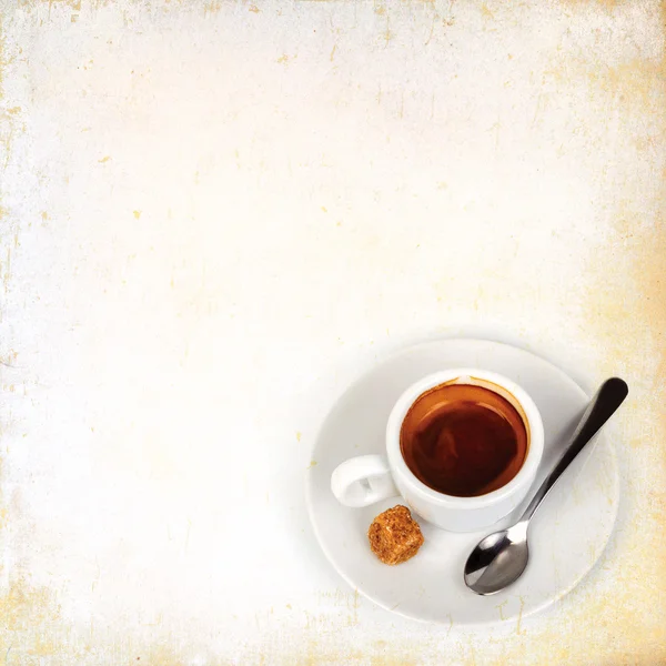 Cup Of Coffee Vintage Background With Texture Of Paper For Any Of The Menu Of Coffee Drinks