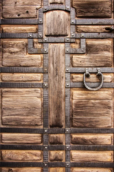 Creative textured background old wood, wrought iron stylized med